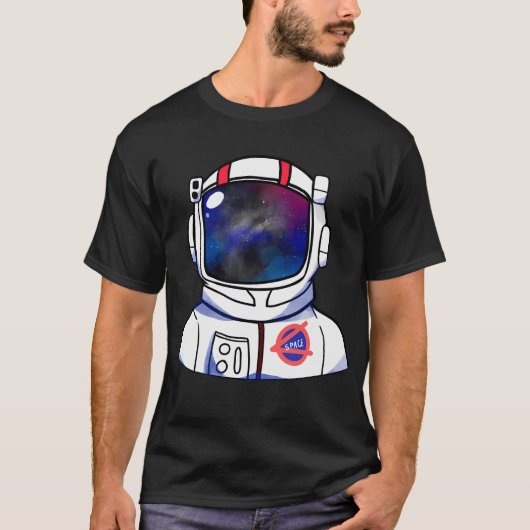 Ruimtevaart T-shirt (Voorkant)