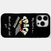 Ruimtevaart van een rocketeer Case-Mate iPhone case (Achterkant (horizontaal))