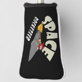 Ruimtevaart van een rocketeer golfheadcover (Draai 90)