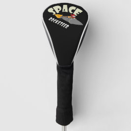 Ruimtevaart van een rocketeer golfheadcover