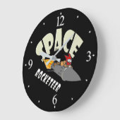 Ruimtevaart van een rocketeer grote klok (Hoek)