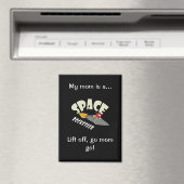 Ruimtevaart van een rocketeer magneet (Insitu (Vaatwasser))