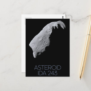 Ruimtevaart, zonnestelsel, asteroïdengordel, IDA 2 Briefkaart