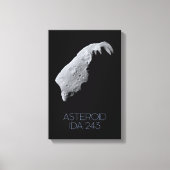 Ruimtevaart, zonnestelsel, asteroïdengordel, IDA 2 Canvas Afdruk (Voorkant)