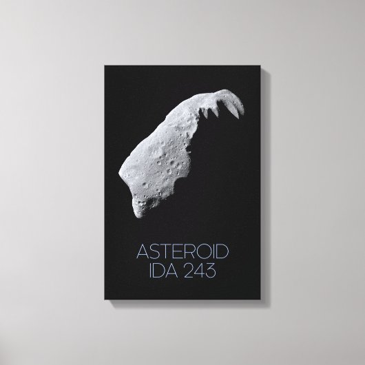 Ruimtevaart, zonnestelsel, asteroïdengordel, IDA 2 Canvas Afdruk (Voorkant)