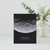 Ruimtevaart, zonnestelsel, dwergplaneet Ceres Briefkaart (Staand voorkant)