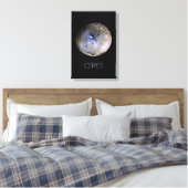 Ruimtevaart, zonnestelsel, dwergplaneet Ceres Canvas Afdruk (Insitu (Slaapkamer))