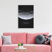 Ruimtevaart, zonnestelsel, dwergplaneet Ceres Canvas Afdruk (Insitu (Woonkamer))