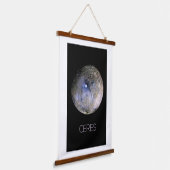 Ruimtevaart, zonnestelsel, dwergplaneet Ceres Hangend Wandkleed (Gebogen)