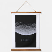 Ruimtevaart, zonnestelsel, dwergplaneet Ceres Hangend Wandkleed (Voorkant)