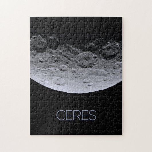 Ruimtevaart, zonnestelsel, dwergplaneet Ceres Legpuzzel (Verticaal)
