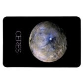 Ruimtevaart, zonnestelsel, dwergplaneet Ceres Magneet (Horizontaal)