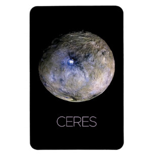 Ruimtevaart, zonnestelsel, dwergplaneet Ceres Magneet