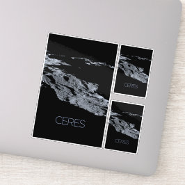 Ruimtevaart, zonnestelsel, dwergplaneet Ceres Sticker