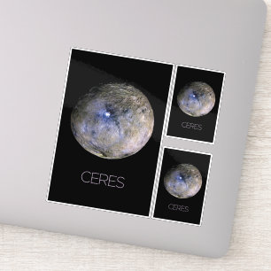 Ruimtevaart, zonnestelsel, dwergplaneet Ceres Sticker