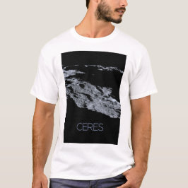 Ruimtevaart, zonnestelsel, dwergplaneet Ceres T-shirt