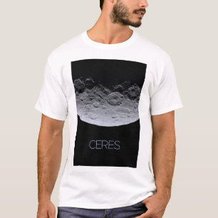 Ruimtevaart, zonnestelsel, dwergplaneet Ceres T-shirt