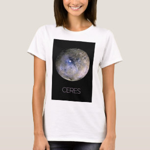 Ruimtevaart, zonnestelsel, dwergplaneet Ceres T-shirt