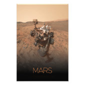 Ruimtevaart, Zonnestelsel, Planeet Mars, Nieuwsgie Foto Afdruk (Voorkant)