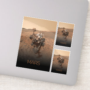 Ruimtevaart, Zonnestelsel, Planeet Mars, Nieuwsgie Sticker