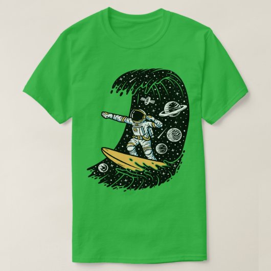 Ruimtevaartachtige astronaut t-shirt (Design voorkant)