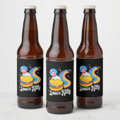 Ruimtevaartakt Bier Etiket (Flessen)