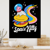 Ruimtevaartakt Poster (Keuken)