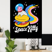 Ruimtevaartakt Poster (Thuiskantoor)