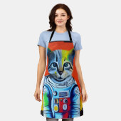 Ruimtevaartakt Schort (Gedragen)