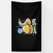 Ruimtevaartakt Spandoek (Verticaal)