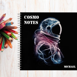 Ruimtevaartastronaut, Astronomie, Aangepaste lijne Notitieboek