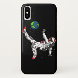 Ruimtevaartastronaut Football Cosmic Case-Mate iPhone Case