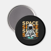Ruimtevaartastronaut Magneet (Voorkant / Achterkant)
