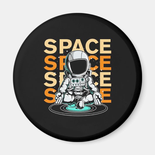 Ruimtevaartastronaut Magneet (Voorkant)