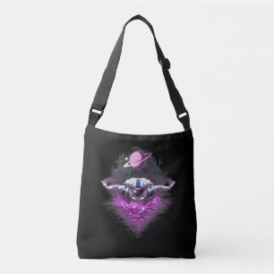 Ruimtevaartastronautenzwemmen Crossbody Tas