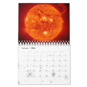 Ruimtevaartastronomie van zonnestelsel 2019 kalender (Jan 2026)