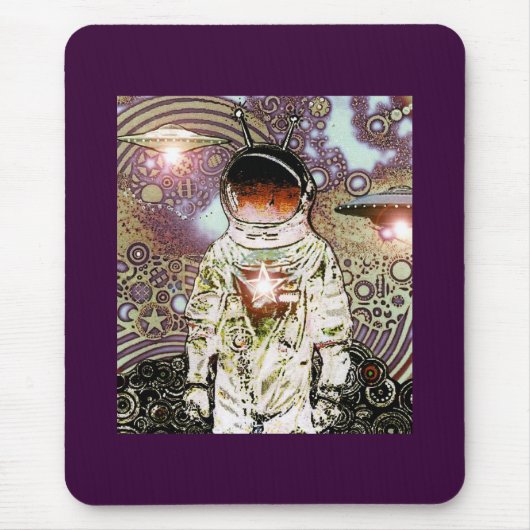 Ruimtevaartbits - Astronaut - V- Muismat (Voorkant)