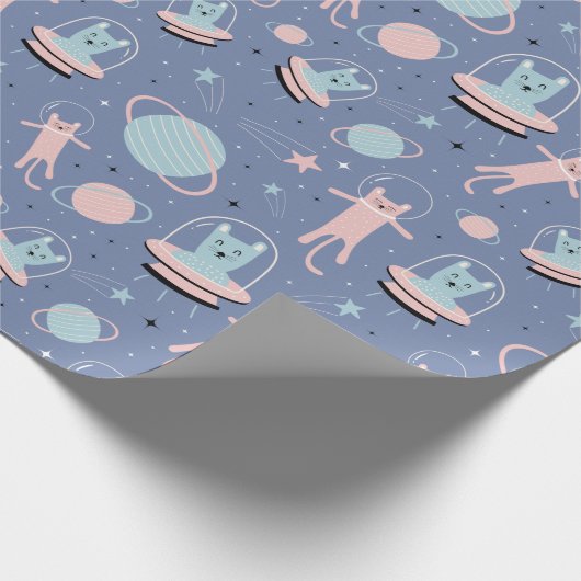 Ruimtevaarten Cadeaupapier (Hoek)