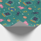 Ruimtevaarten Cadeaupapier (Hoek)