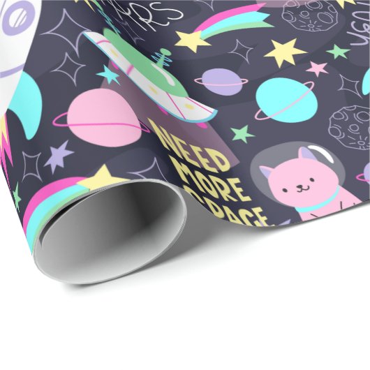 Ruimtevaarten Cadeaupapier (Rol Hoek)