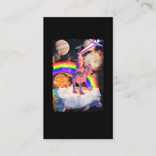 Ruimtevaarten die Trex Turtle Planets kosmisch mak Visitekaartje (Voorkant)