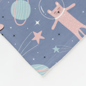 Ruimtevaarten Fleece Deken (Hoek)