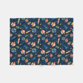 Ruimtevaarten Fleece Deken (Voorkant (Horizontaal))