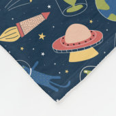 Ruimtevaarten Fleece Deken (Hoek)