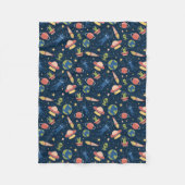 Ruimtevaarten Fleece Deken (Voorkant)