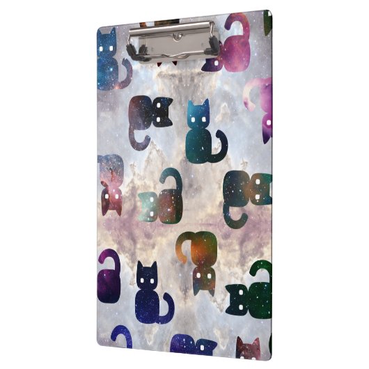 Ruimtevaarten | Galaxy Cat Klembord (Links)