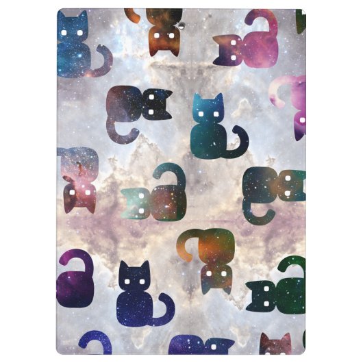 Ruimtevaarten | Galaxy Cat Klembord (Achterkant)
