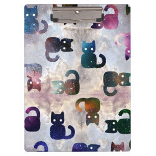 Ruimtevaarten Galaxy Cat Klembord