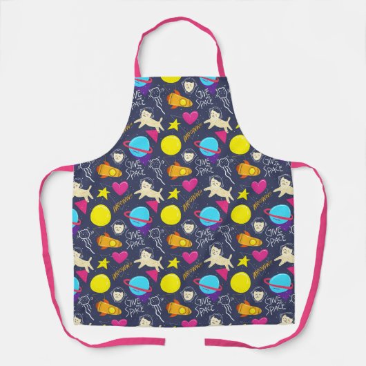 Ruimtevaarten Schort (Voorkant)