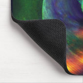 Ruimtevaarten/vogel van Prey Mousepad Muismat (Hoek)